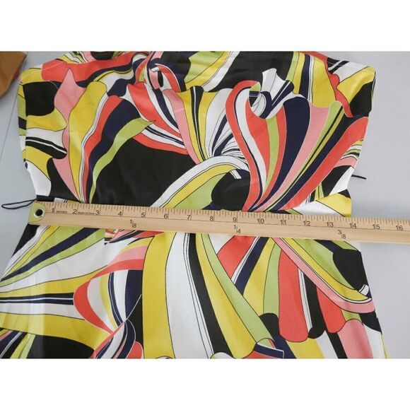 ANNE KLEIN Women's Encore Printed Halter Midi Dress 4 - Picture 9 of 11